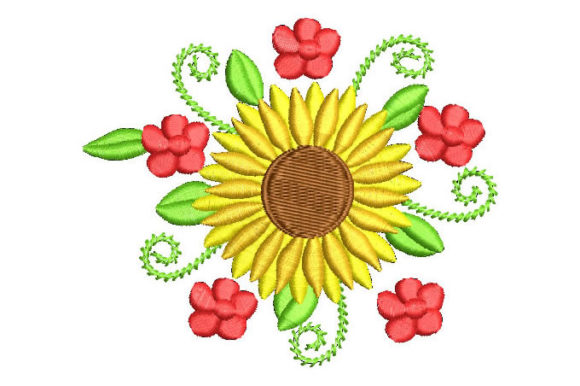 A Designer's Hands-On Review of the Sunflower & Leaves Embroidery