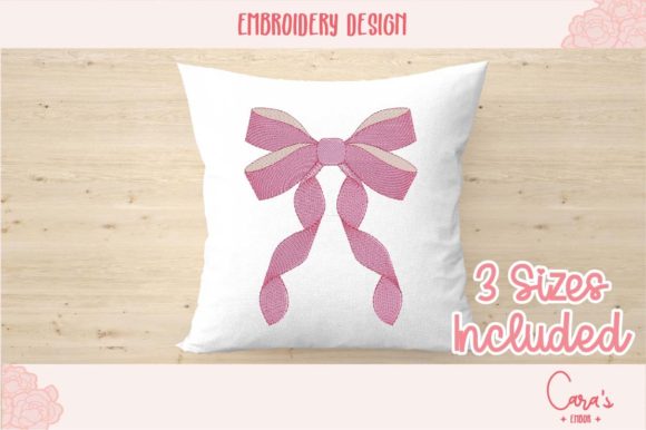 A Designer's Hands-On Review: Putting the Pink Bow Embroidery File to the Test