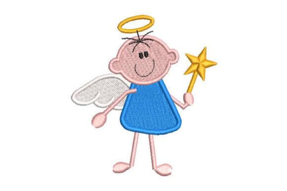 A Designer's Review: Baby Angel with Magic Star for Boutique Sweatshirts