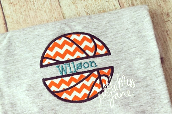 A Designer’s Review: The Basketball Split Applique for Personalized Gifts