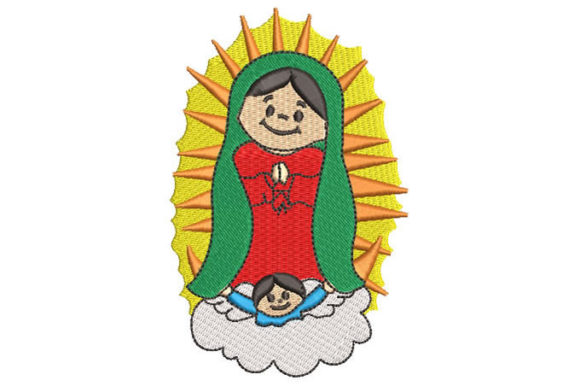 A Friendly Guadalupe Design for Kids’ Apparel