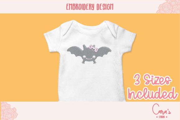A Professional's Review of the Bow Bat Embroidery Design for Business Use
