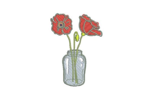 A Real-World Review of the Mason Jar with Flowers Embroidery Design