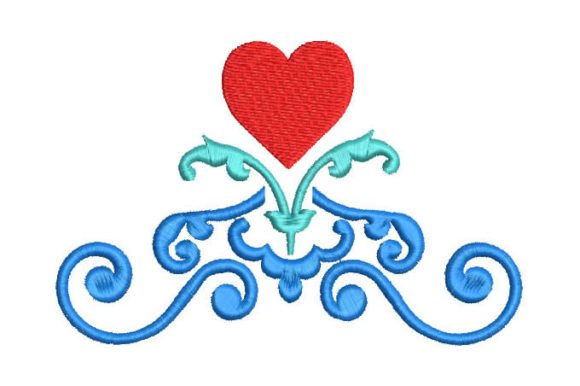 A Tribal Heart Embroidery for Real Projects
