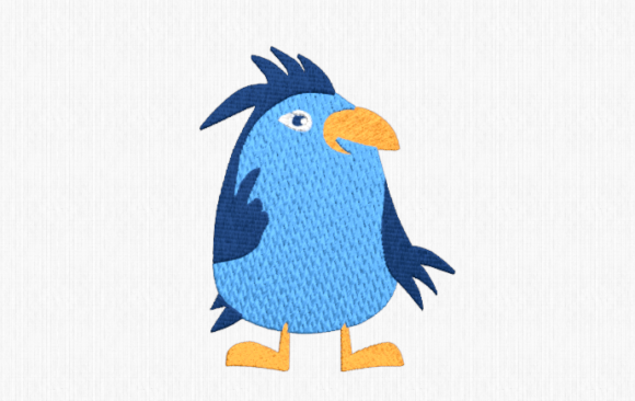 An Honest Review of the Goofy Blue Bird Embroidery Design