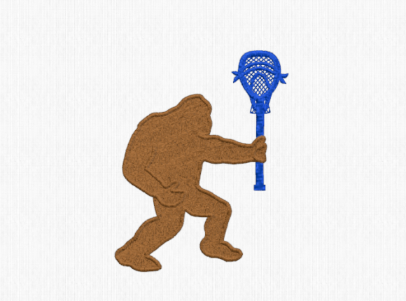 Design Review: Bigfoot Lacrosse Goalie Embroidery