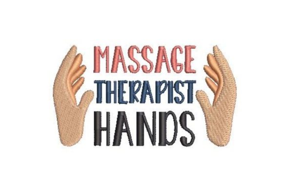Massage Therapist Hands: A Professional Embroidery Design Review