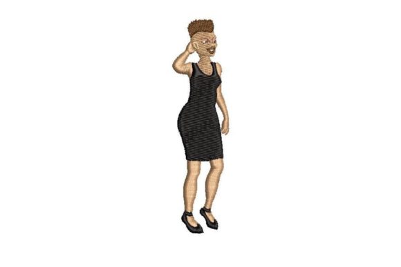 Review: Using Woman with High Top Fade for Embroidery Projects
