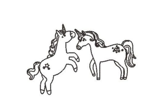 Unicorn Line Drawing: A Business-Friendly Embroidery Design Review